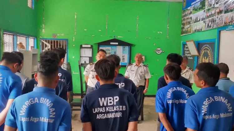 Tingkatkan Kualitas Kemandirian, WBP Arga Makmur Ikuti Edukasi Tamping Bimker