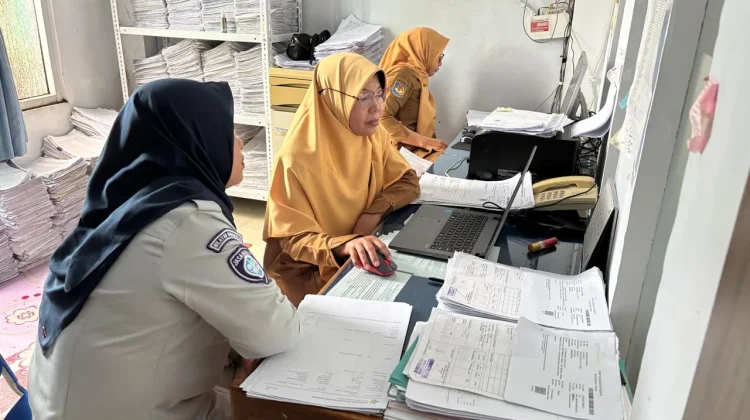 Kunjungan ke RSUD Benteng, JR Bengkulu Percepat Administrasi Santunan