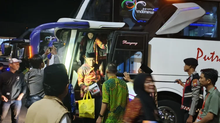 Jemaah Haji Bengkulu Masuk Asrama