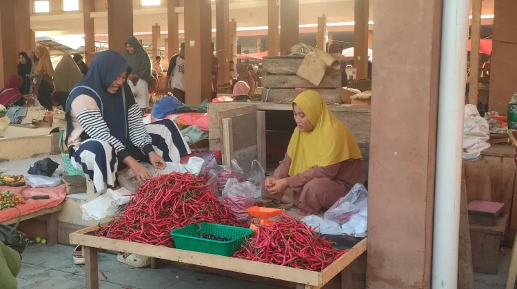 Harga Cabai Merah di Kaur Rp.35.000, -/kg