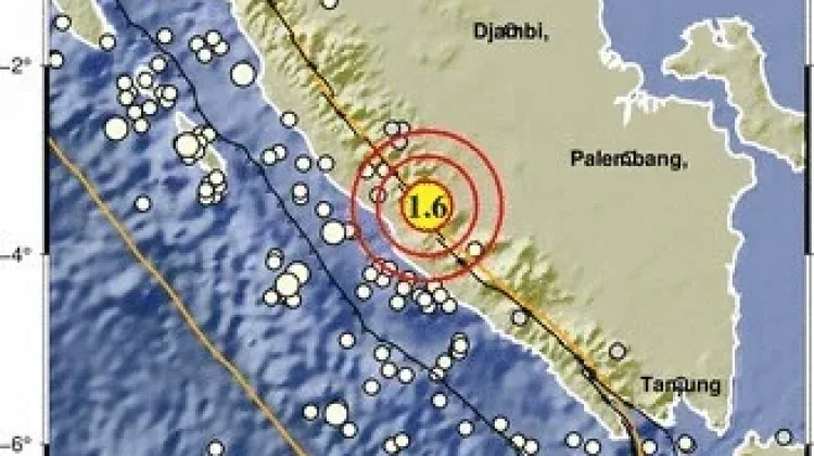 Rejang Labong Diguncang Aktivitas Gempa Kecil