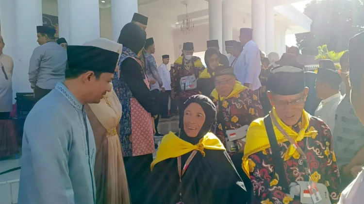 Calon Jemaah Haji Bengkulu Utara Resmi Dilepas