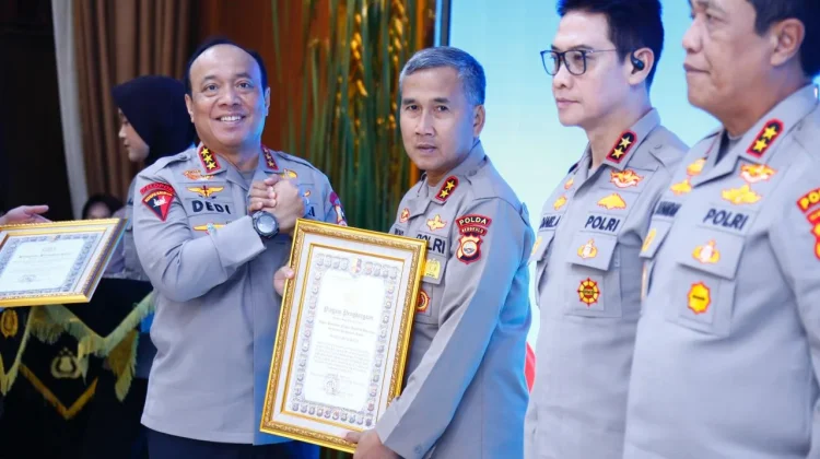 Polda Bengkulu Terima Penghargaan Kinerja Pelaksanaan Anggaran Terbaik 2026