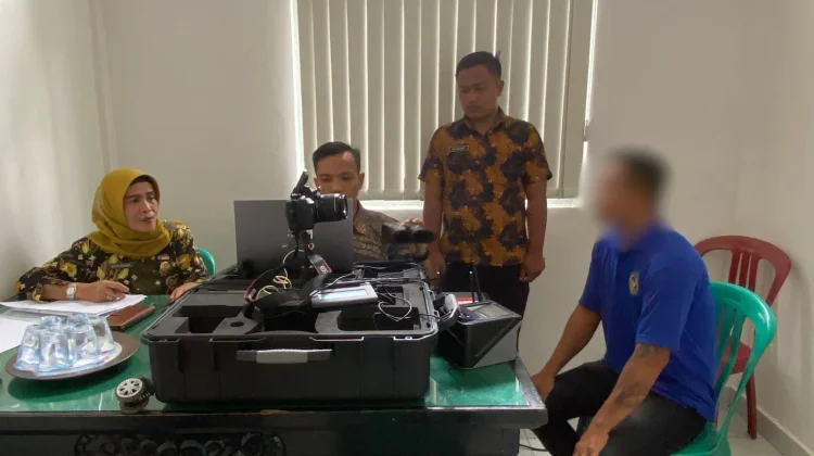 Wujudkan Administrasi Inklusif, WBP Rutan Bengkulu Rekam E-KTP
