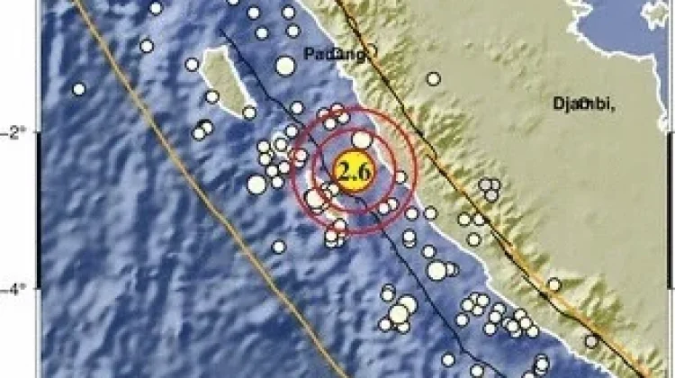 Malam Ini Mukomuko Diguncang Gempa Dengan Magnitudo 2.6