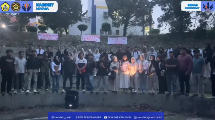 BEM FKIP Unib Gelar Aksi Hardiknas, Desak Pemerintah Benahi Pendidikan Nasional