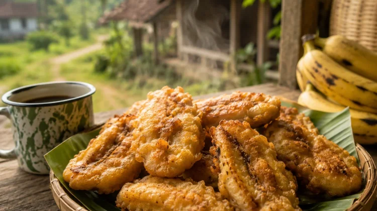Pisang Goreng, Cemilan Khas Favorit Warga Sulbar Temani Keseruan Menonton Bola
