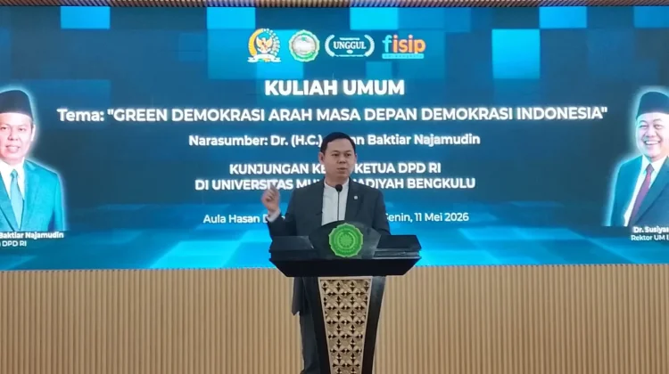 Kuliah Umum Green Demokrasi di UMB, Sultan: Kampus Tempat Diskusi Demokrasi