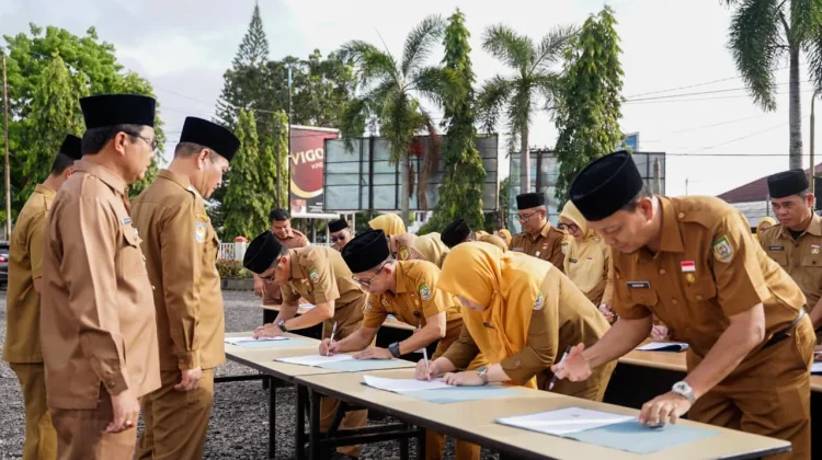 Perkuat Integritas, Dinkes Bengkulu Deklarasi Anti-Pungli Gratifikasi