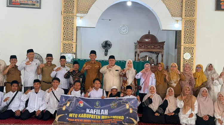 Bupati Lepas Kafilah Mukomuko Berlomba di MTQ Provinsi