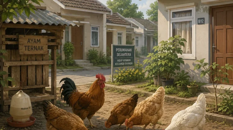 Populasi Ayam Dominasi Peternakan Indonesia