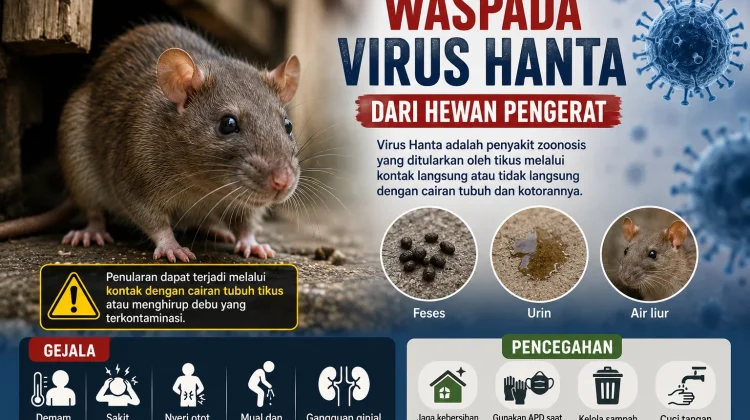 Waspada Virus Hanta dari Tikus