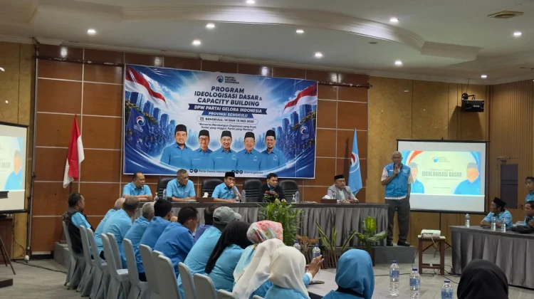 Gelora Bengkulu Perkuat Kader lewat Ideologisasi Dasar dan Capacity Building