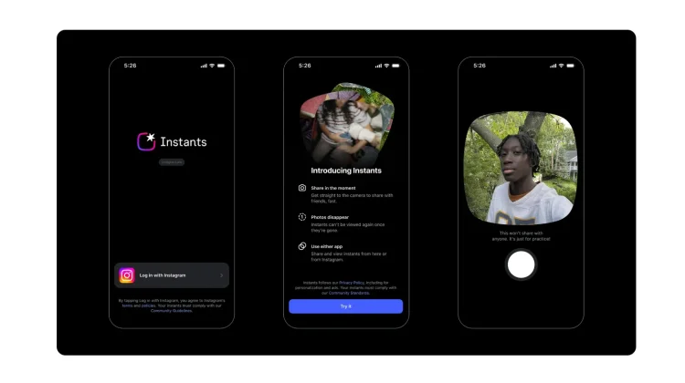 Instants by Instagram, Cara Baru Berbagi Momen