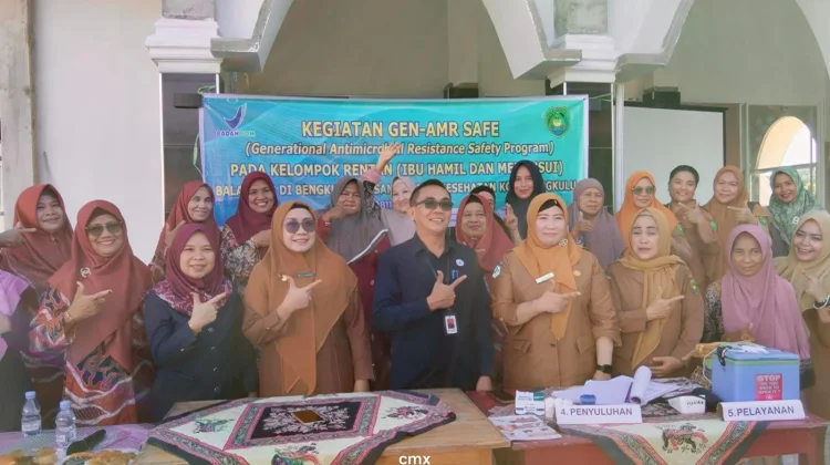 BPOM Bengkulu Edukasi Ibu Hamil-Menyusui Cegah Resistensi Antibiotik