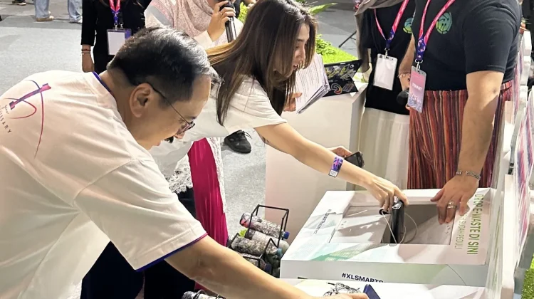 XLSMART Kelola 2,2 Ton Sampah Berkelanjutan