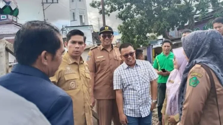 Jalan Amblas di Talang Rimbo Segera Diperbaiki, Warga Diajak Gotong Royong