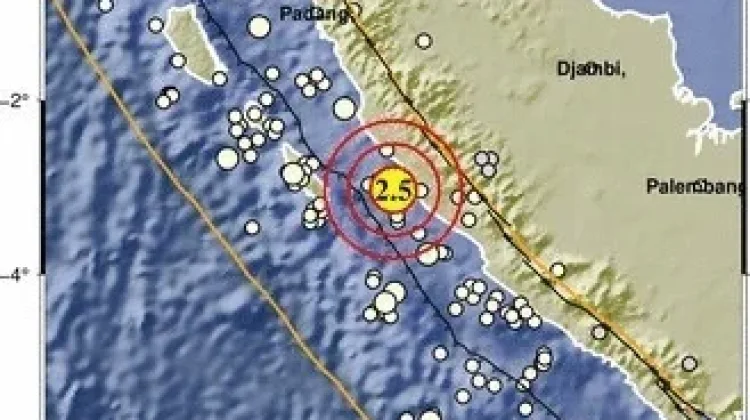Dinihari Tadi Mukomuko Diguncang Aktivitas Gempa Kecil