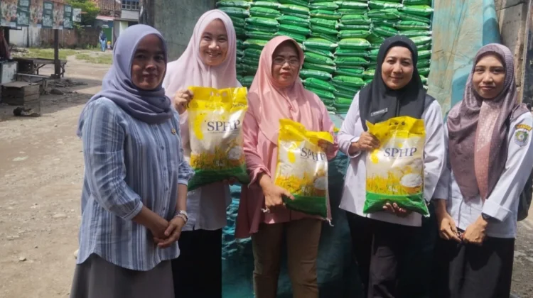Dinas Kopurindag Kaur Lakukan Pengawasan Pendistribusian Beras SPHP