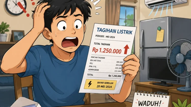 Yuk cek lagi penggunaan listrik di rumah biar tagihan tetap terkendali.