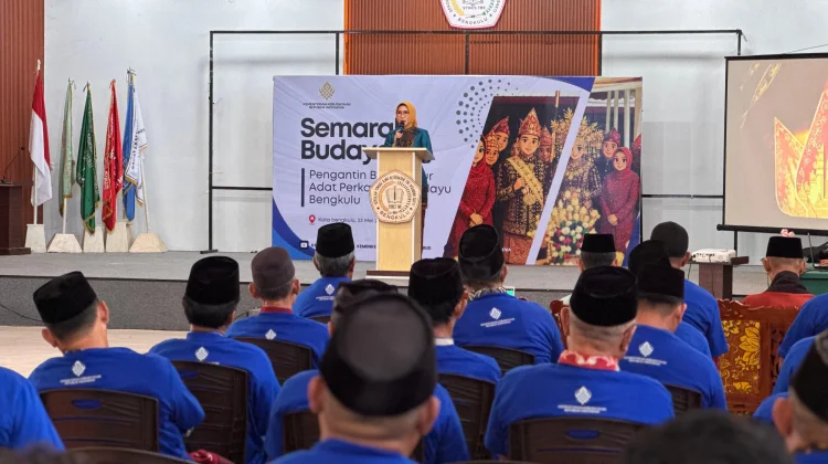 Kemenbud bersama Dewi Coryati Sosialisasikan Adat Pengantin Bercampur Bengkulu