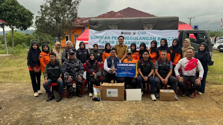PT TASPEN Salurkan Bantuan Korban Banjir di Kabupaten Lebong