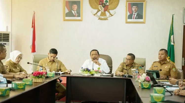 Wagub Mian Bahas Percepatan Jalan Mulus Bersama Pemkab Rejang Lebong