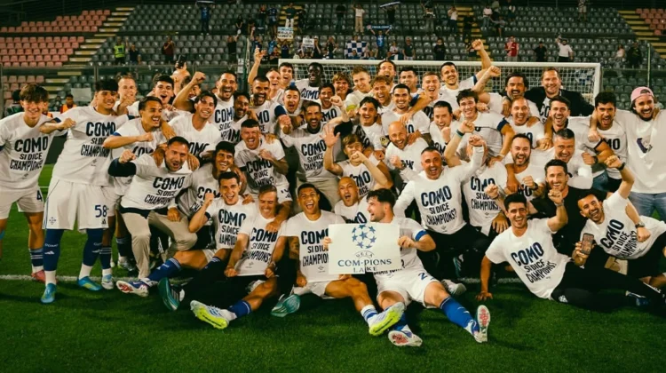 Como 1907 Cetak Sejarah, Lolos ke Liga Champions untuk Pertama Kalinya