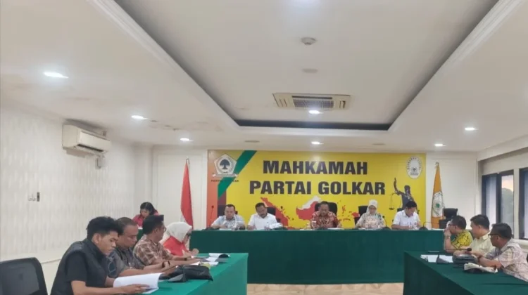 Sidang Kemelut DPD Partai Golkar Kota Bengkulu dimulai