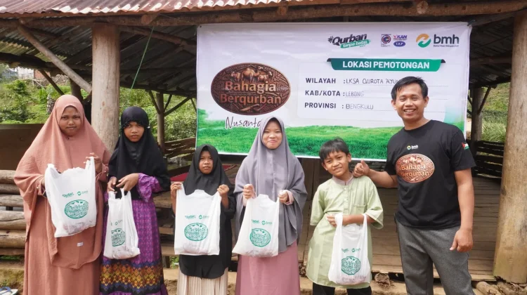 Idul Adha, LAZNAS BMH Hadirkan Kebahagiaan Qurban untuk Anak-Anak Panti di Lebong