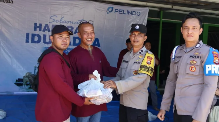 Pelindo Bengkulu Salurkan Sepuluh Hewan Kurban Iduladha 1447 H