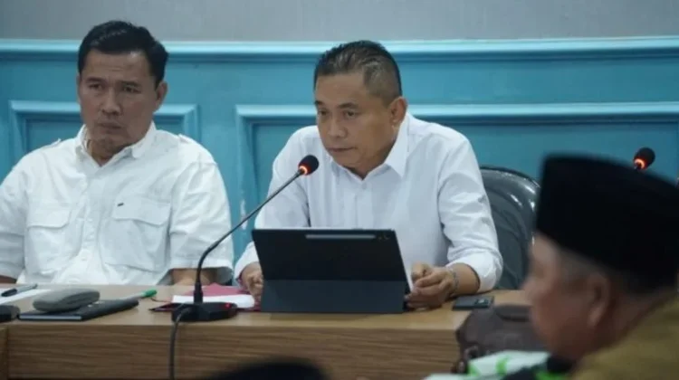 Serapan Minim, Bupati Bengkulu tengah Pimpin Rapat TEPRA