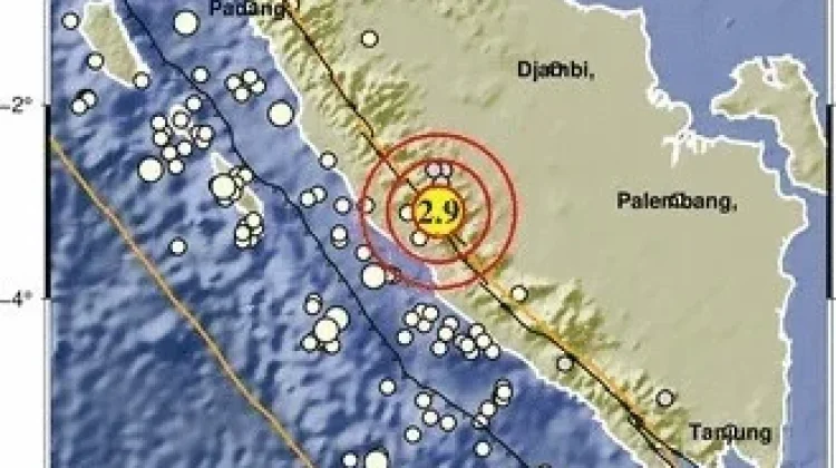 Dinihari Tadi Lebong Diguncang Aktivitas Gempa Kecil