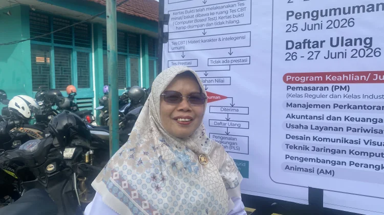 Hari Kedua SPMB, Calon Siswa Mulai Padati SMKN 1 Kota Bengkulu