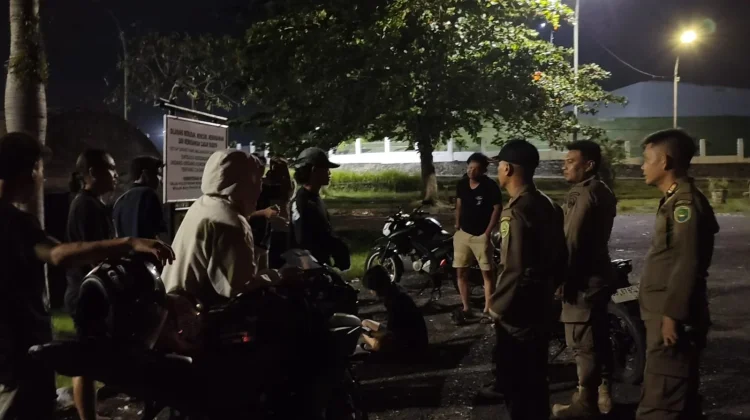 Satpol PP Kota Bengkulu Intensifkan Patroli Malam hingga Pagi