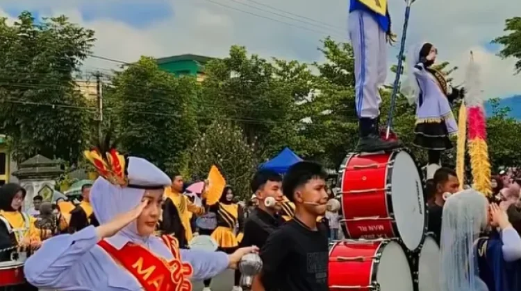 Festival Drumband Hut Kota Curup ke-146, Jadi Ajang Lomba Paling Dinanti