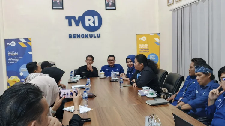 TVRI, RRI, dan antara Bengkulu Matangkan Persiapan Sambut Piala Dunia 2026