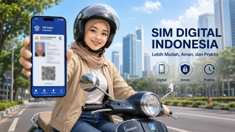 SIM Tertinggal? Kini Ada SIM Digital