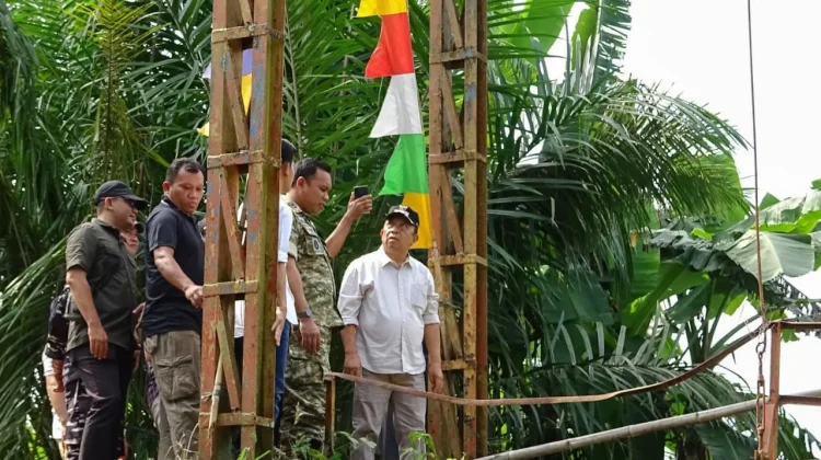 Wabup dan Dandim 0425 Seluma Lakukan Ground Breaking Jembatan Perintis Garuda
