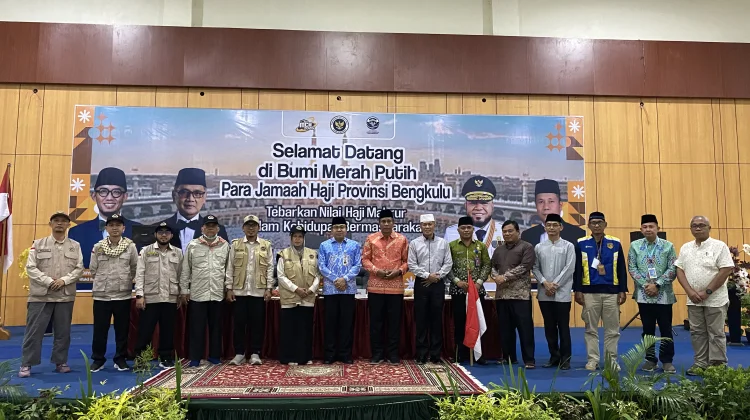 Sebanyak 390 Jemaah Haji Kloter 2 Bengkulu Tiba dengan Selamat