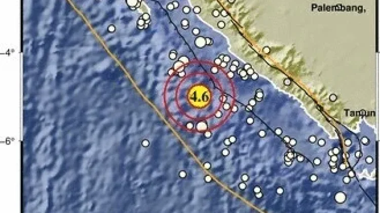 Malam Tadi Enggano Diguncang Gempa Dengan Magnitudo 4.6