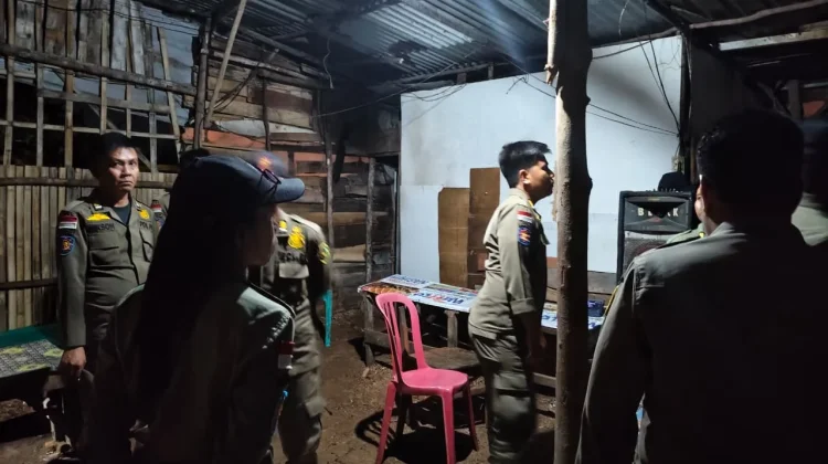 Satpol PP Kota Bengkulu Tindak Cepat Aduan Warga, Warung Tuak Didata