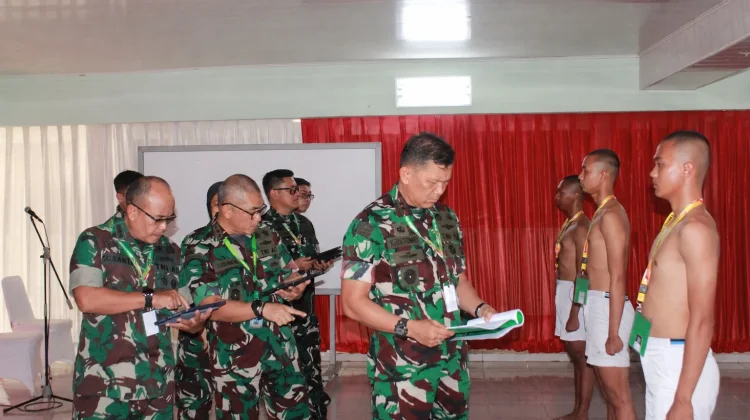 Pangdam Pimpin Seleksi Ketat Calon Bintara TNI