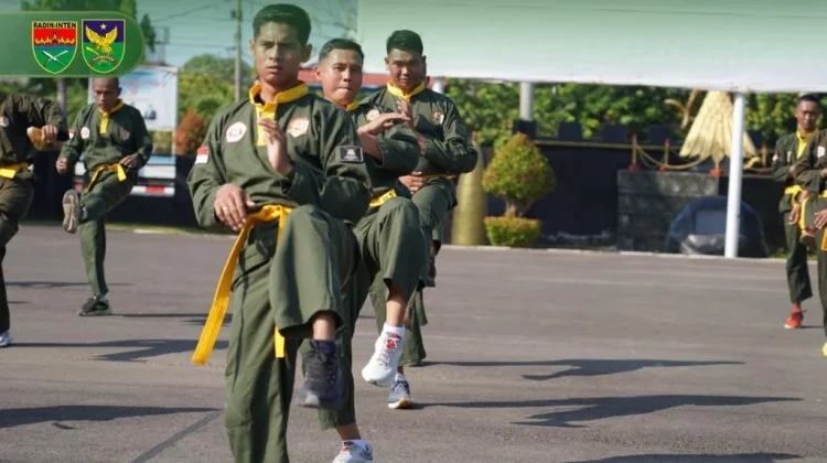 Pencak Silat Militer Tempa Fisik Mental Prajurit Korem
