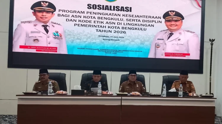 Pemkot Bengkulu Gelar Sosialisasi Kesejahteraan ASN