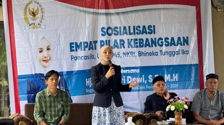 Erna Sari Dewi Ajak Warga Perkuat Persatuan Bangsa