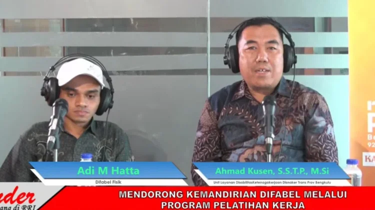 Disnakertrans Bengkulu Perkuat Pemenuhan Hak Kerja Penyandang Disabilitas