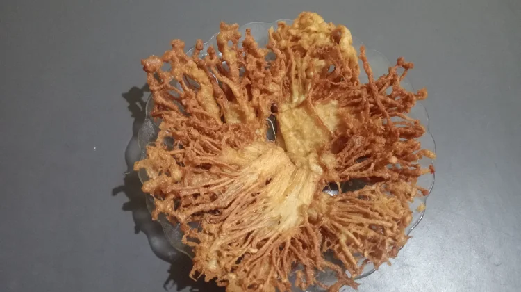 Cara Membuat Jamur Enoki Crispy