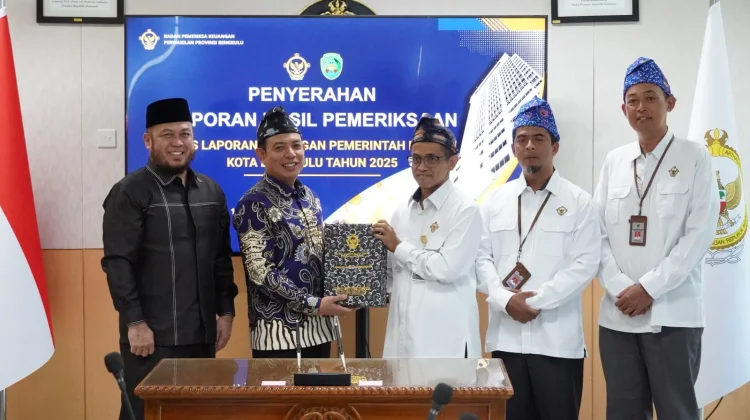 Pemkot Bengkulu Pertahankan Opini WTP Delapan Kali Berturut-turut