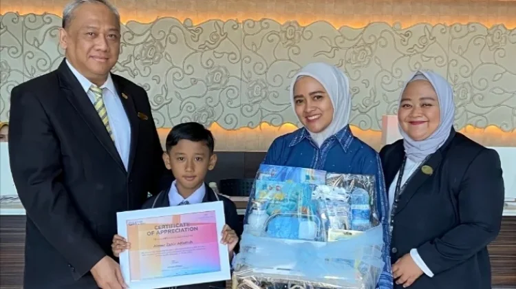 Program "GM For A Day", Hotel Santika Bengkulu Fasilitasi Anak Menjadi GM Sehari